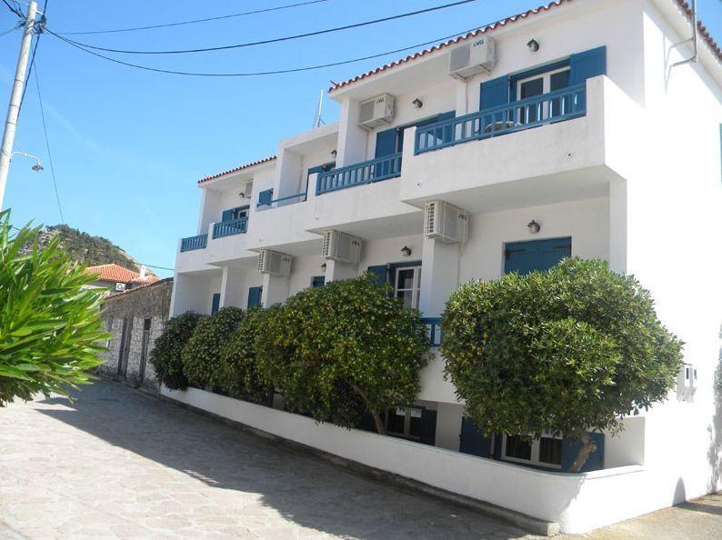 Ostria Eressos Rooms Skála Eresoú Exterior photo