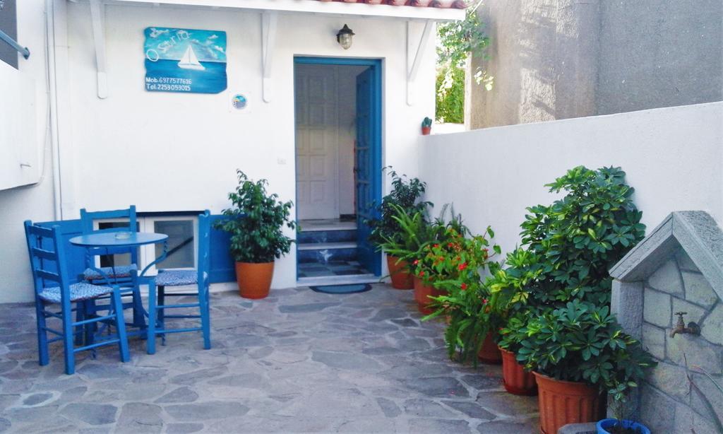 Ostria Eressos Rooms Skála Eresoú Exterior photo
